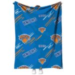new york knicks fan spirit blue blanket best selling