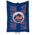 new york mets fan pride blue blanket best selling