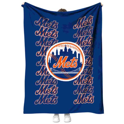 new york mets fan pride blue blanket best selling