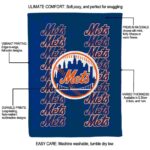 new york mets fan pride blue blanket new arrival