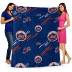 new york mets fan spirit blue blanket fashion forward