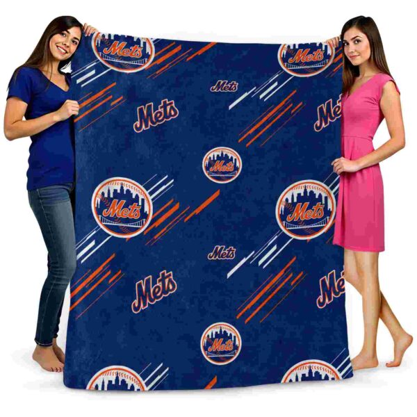 new york mets fan spirit blue blanket fashion forward