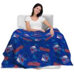 new york rangers diehard fans blue blanket latest model
