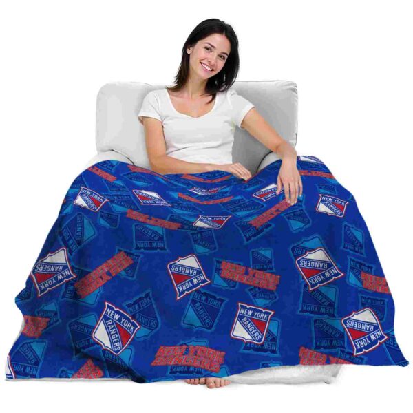 new york rangers diehard fans blue blanket latest model