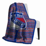 new york rangers fan pride blue blanket top rated