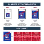 new york rangers grunge texture blue blanket trendy