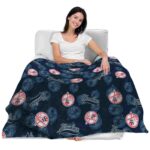 new york yankees diehard fans navy blanket latest model