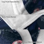 new york yankees fan spirit navy blanket premium grade