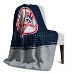 new york yankees gradient dots navy blanket top rated