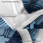 north carolina tar heels diagonal stripes light blue blanket best selling