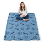 north carolina tar heels diehard fans light blue blanket best selling