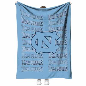 north carolina tar heels fan pride light blue blanket best selling