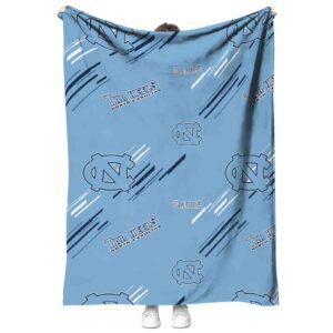 north carolina tar heels fan spirit light blue blanket best selling