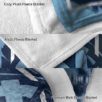 north carolina tar heels splatter effect light blue blanket best selling