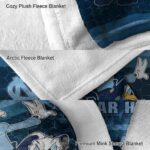 north carolina tar heels three musketeers light blue blanket best selling