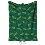 north dakota state bison diehard fans green blanket best selling