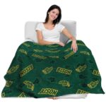 north dakota state bison diehard fans green blanket best selling