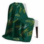 north dakota state bison fan spirit green blanket best selling