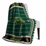 north dakota state bison football field green blanket best selling