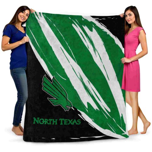 north texas mean green brushstrokes green white blanket fashion forward