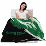 north texas mean green brushstrokes green white blanket latest model