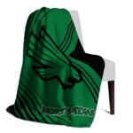 north texas mean green diagonal stripes green blanket top rated