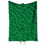 north texas mean green diehard fans green blanket best selling