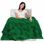 north texas mean green diehard fans green blanket best selling