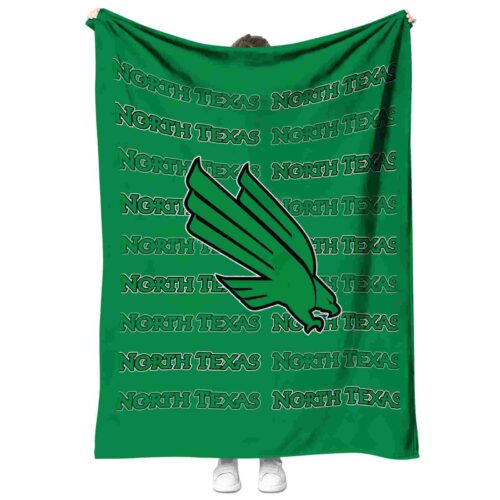north texas mean green fan pride green blanket best selling