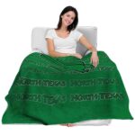 north texas mean green fan pride green blanket latest model