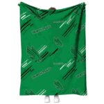 north texas mean green fan spirit green blanket best selling