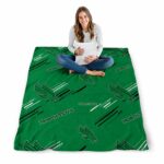 north texas mean green fan spirit green blanket best selling