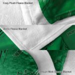 north texas mean green fan spirit green blanket best selling