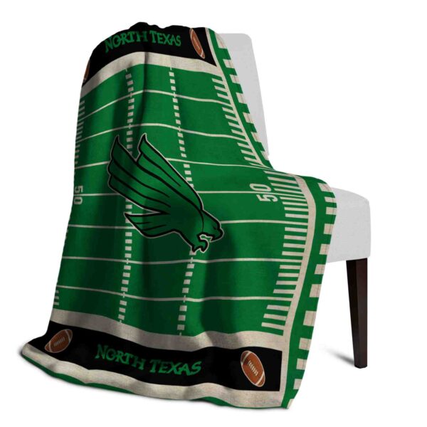 north texas mean green football field green blanket top rated