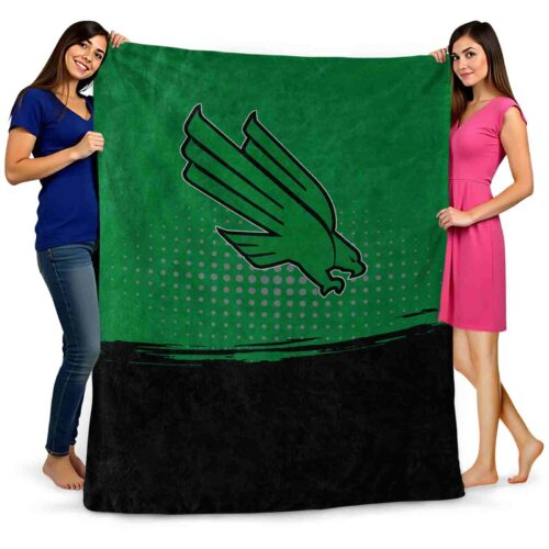 north texas mean green gradient dots green blanket fashion forward