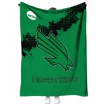 north texas mean green grunge texture green blanket best selling