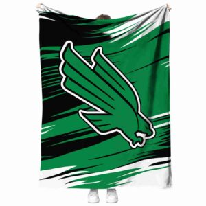 north texas mean green paint streaks green white blanket best selling