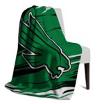 north texas mean green paint streaks green white blanket best selling