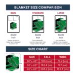 north texas mean green paint streaks green white blanket best selling