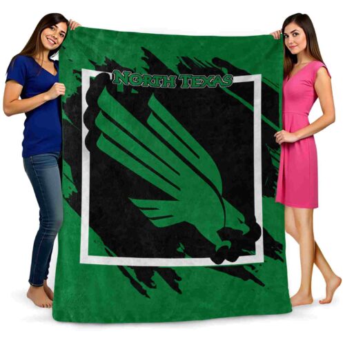 north texas mean green splatter effect green blanket fashion forward