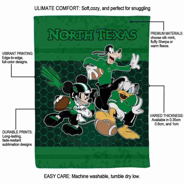 north texas mean green three musketeers green blanket new arrival