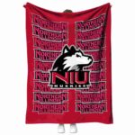 northern illinois huskies fan pride red blanket best selling