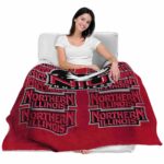 northern illinois huskies fan pride red blanket best selling