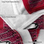 northern illinois huskies fan pride red blanket best selling