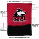 northern illinois huskies gradient dots red blanket best selling
