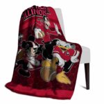 northern illinois huskies three musketeers red blanket best selling