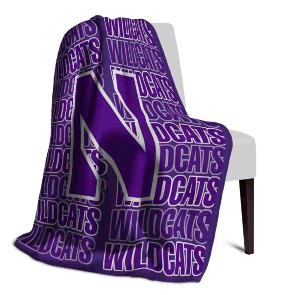 northwestern wildcats fan pride purple blanket top rated