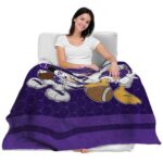 northwestern wildcats three musketeers purple blanket latest model