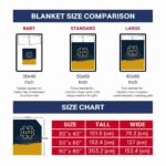 notre dame fighting irish gradient dots navy blanket best selling