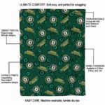 oakland athletics diehard fans green blanket new arrival